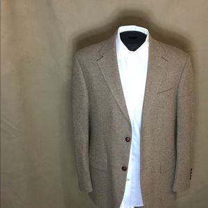 Nautica Sandy Brown 2 Button Blazer